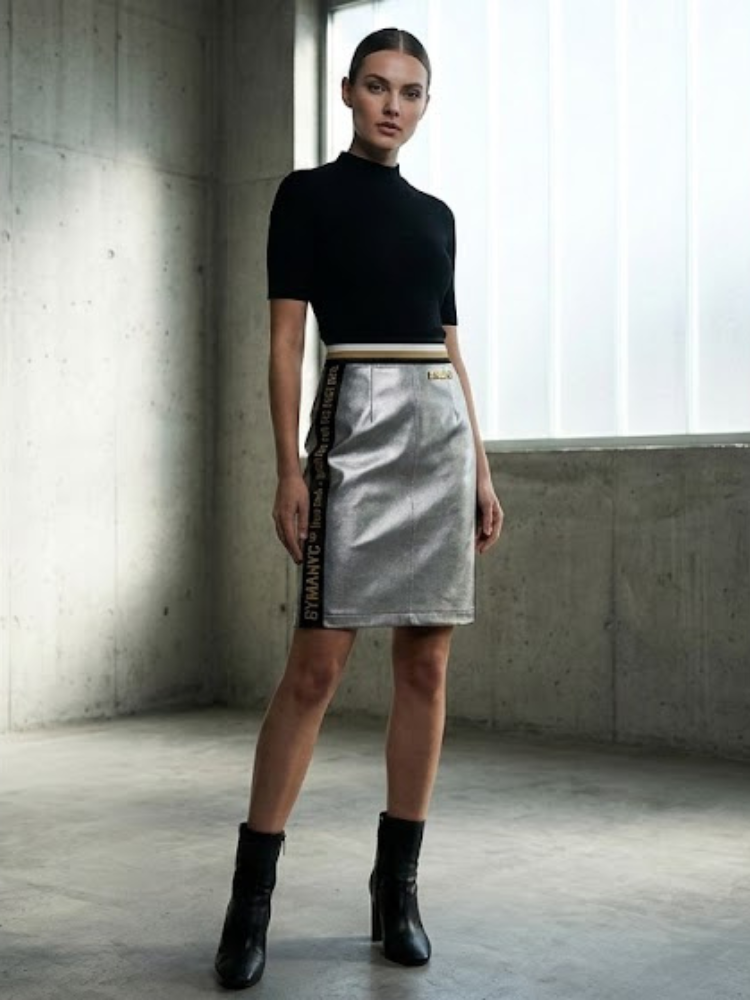  Women's Limited Edition UPPER EAST SIDE Midi Skirt | GARMENT DISTRICT Collection | BYMANYC ® New York  NYC Wholesale Boutique Inventory - No MOQ & Ready to Ship