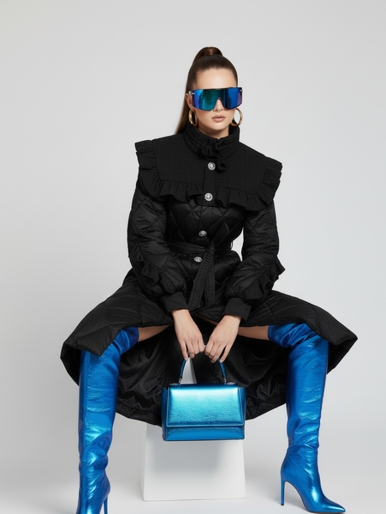 Women's Long Coat WALL STREET COUTURE BYMANYC ® New York - BYMANYC ® New York  