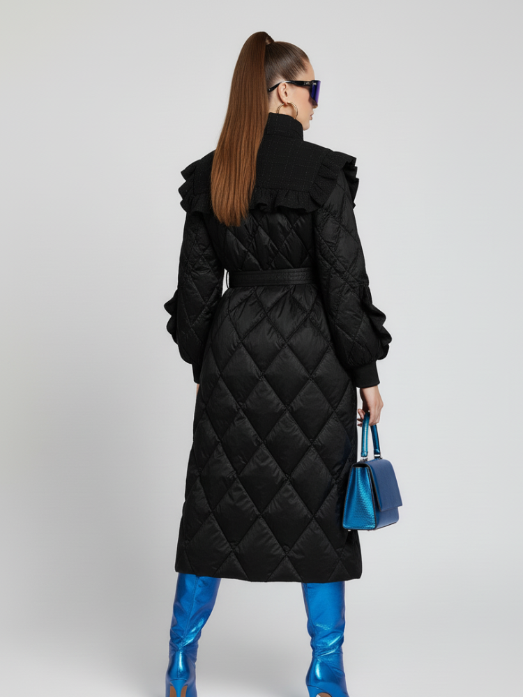  Women's Long Coat WALL STREET COUTURE BYMANYC ® New York  NYC Wholesale Boutique Inventory - No MOQ & Ready to Ship