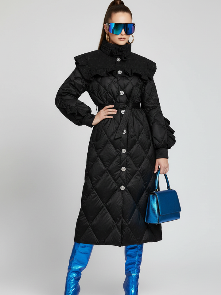  Women's Long Coat WALL STREET COUTURE BYMANYC ® New York  NYC Wholesale Boutique Inventory - No MOQ & Ready to Ship