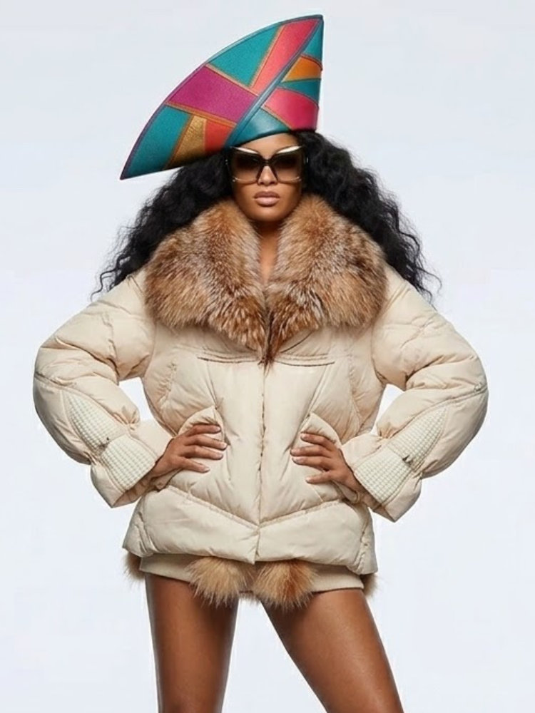  Women's Luxury Puffer Jacket ASPEN CHIC New Collection Prêt-à-Porter BYMANYC ® New York  NYC Wholesale Boutique Inventory - No MOQ & Ready to Ship
