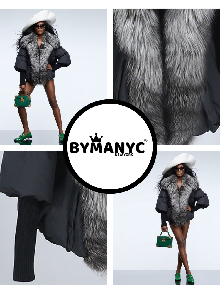  Women's Luxury Puffer Jacket ASPEN New Collection Prêt-à-Porter BYMANYC ® New York  NYC Wholesale Boutique Inventory - No MOQ & Ready to Ship