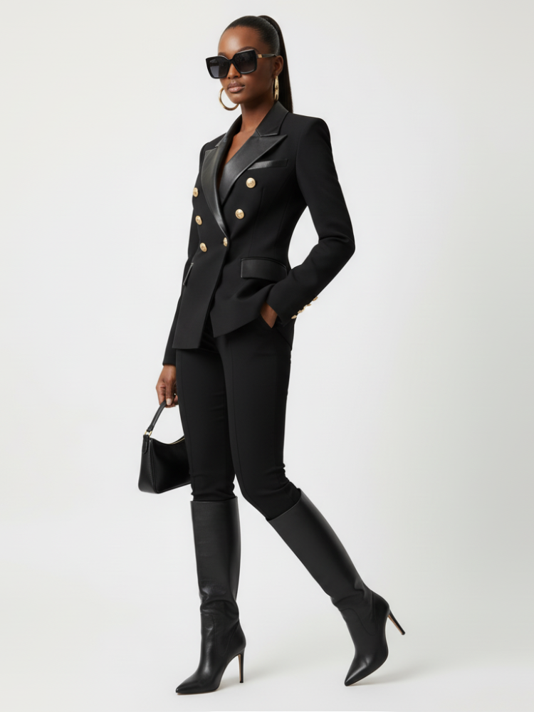 Women's Military Blazer MIDTOWN ECO COUTURE BYMANYC ® New York - BYMANYC ® New York  
