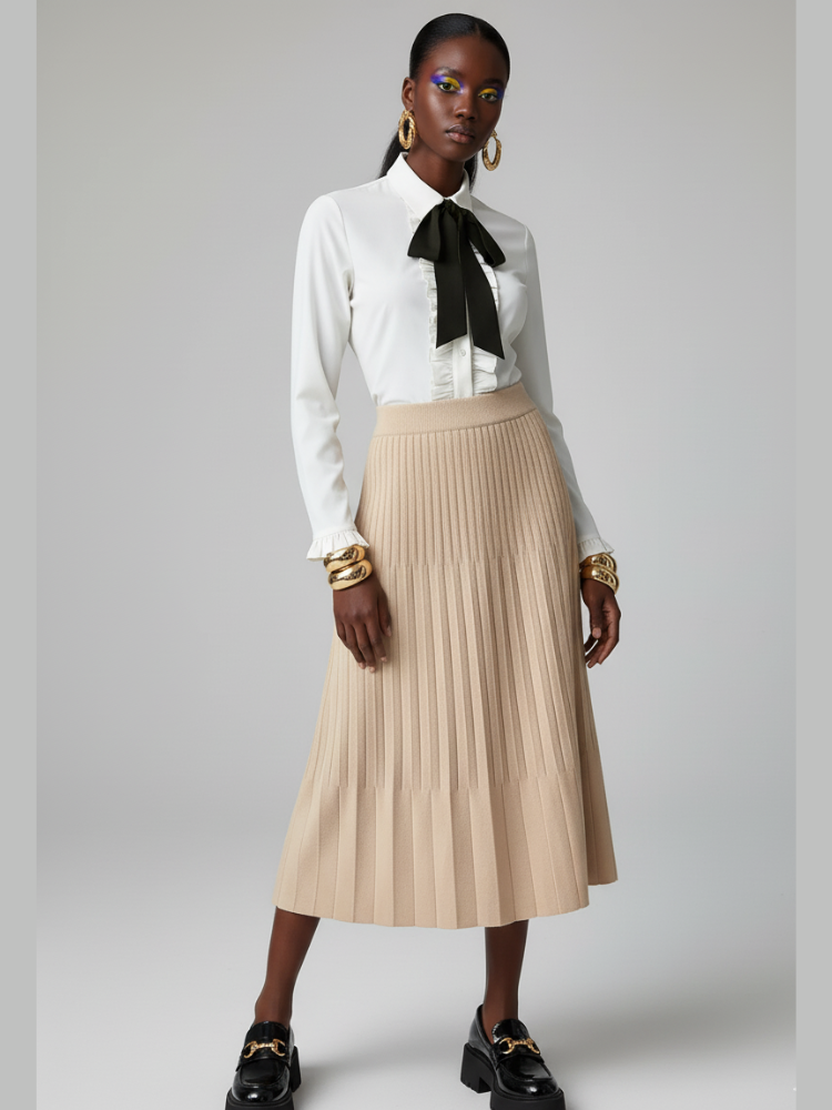 Women's Pleated Skirt CHELSEA COUTURE BYMANYC ® New York - BYMANYC ® New York  