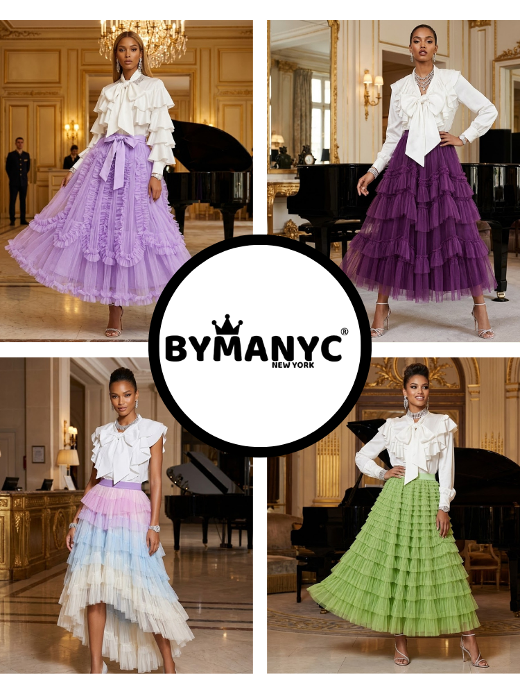  Women's Tulle Skirt • CHAMPS-ÉLYSÉES • New Collection PARIS LE MARAIS  NYC Wholesale Boutique Inventory - No MOQ & Ready to Ship