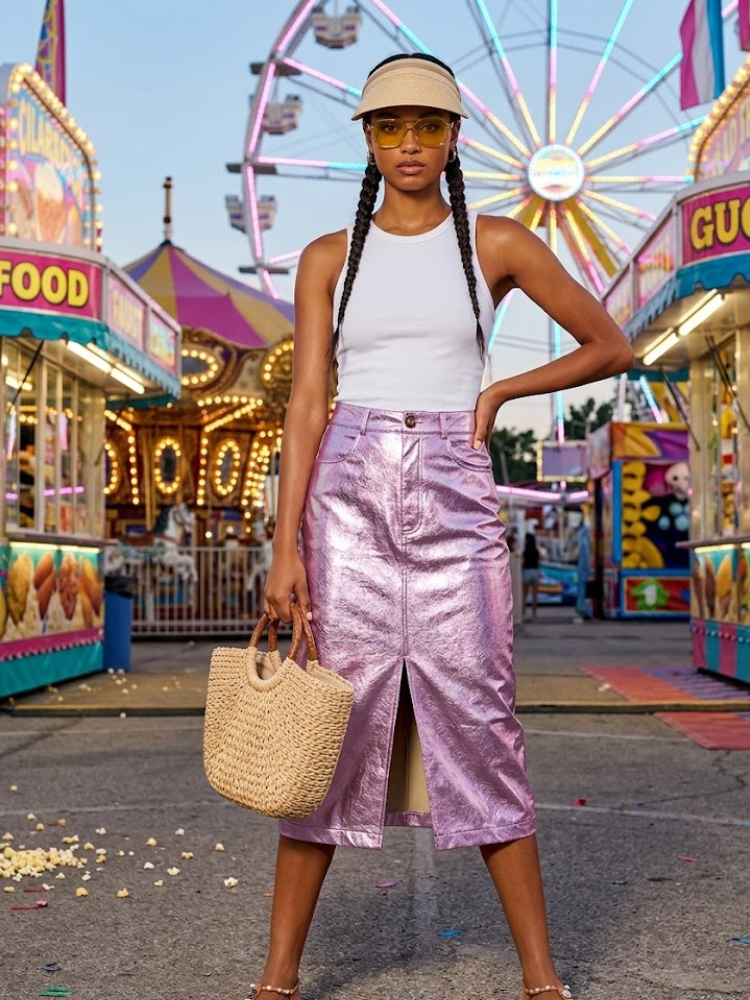  Women's Skirt NOLITA Tiered Romance Collection - Los Angeles BYMANYC New York  NYC Wholesale Boutique Inventory - No MOQ & Ready to Ship