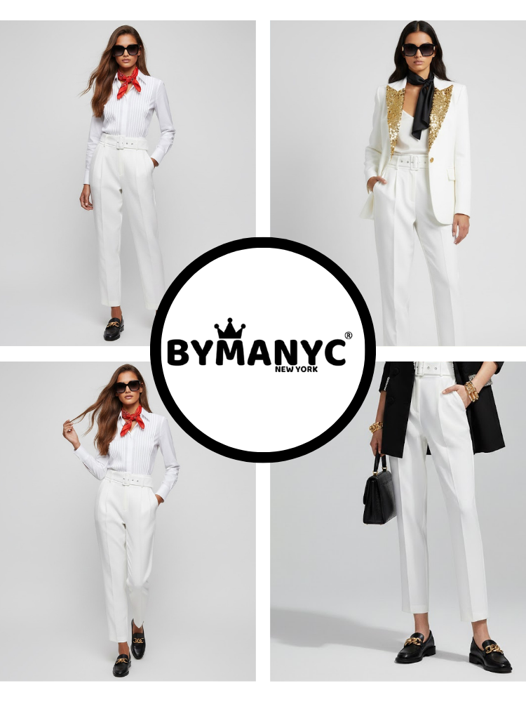  Women's Trousers Upper East Side NYFW New Colecction BYMANYC ® New York  NYC Wholesale Boutique Inventory - No MOQ & Ready to Ship
