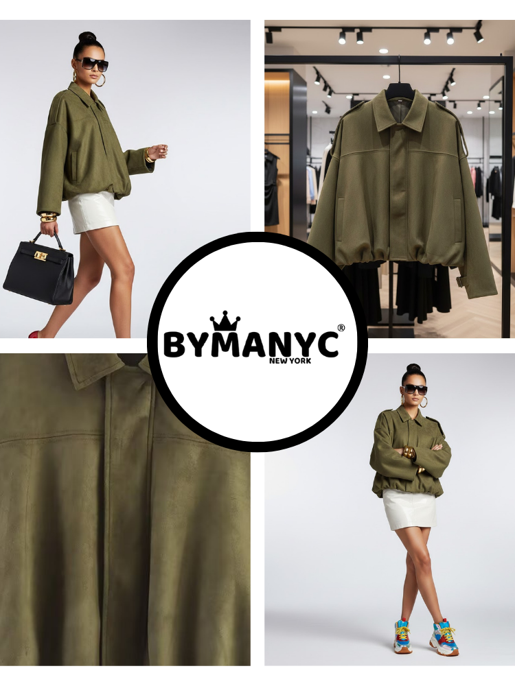 Avant-Garde Asymmetric Eco Jacket • WALL STREET New Collection BYMANYC ® New York