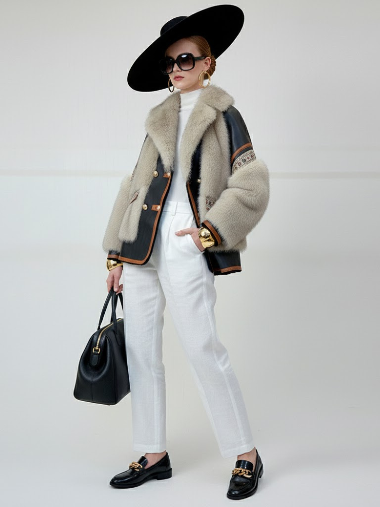 Women's Eco Jacket COLUMBUS CIRCLE NY CITY Collection BYMANYC ® New York