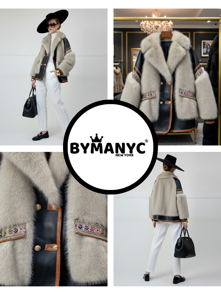 Women's Eco Jacket COLUMBUS CIRCLE NY CITY Collection BYMANYC ® New York