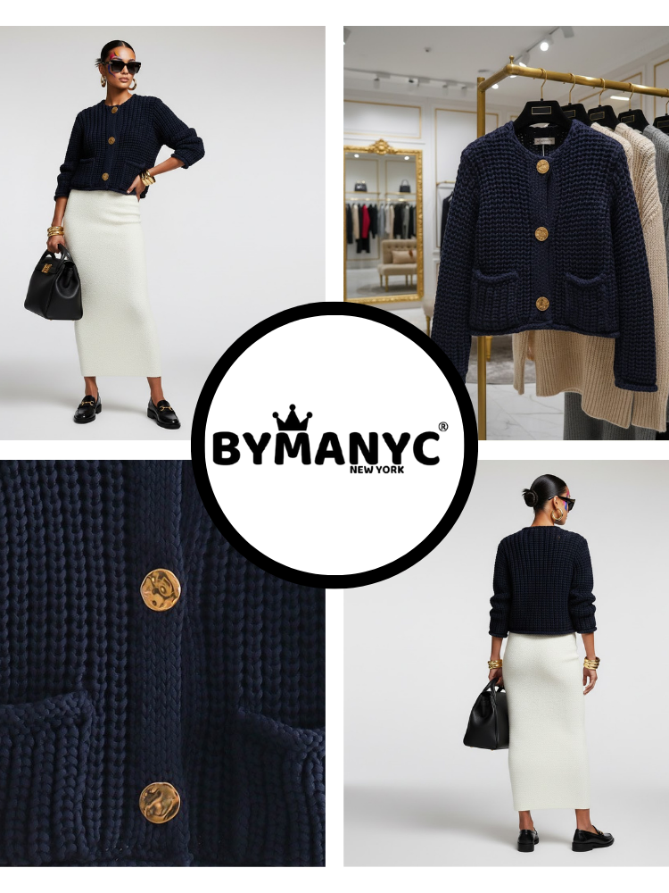 Women's Eco Knitwear YORKVILLE NY CITY Collection BYMANYC ® New York