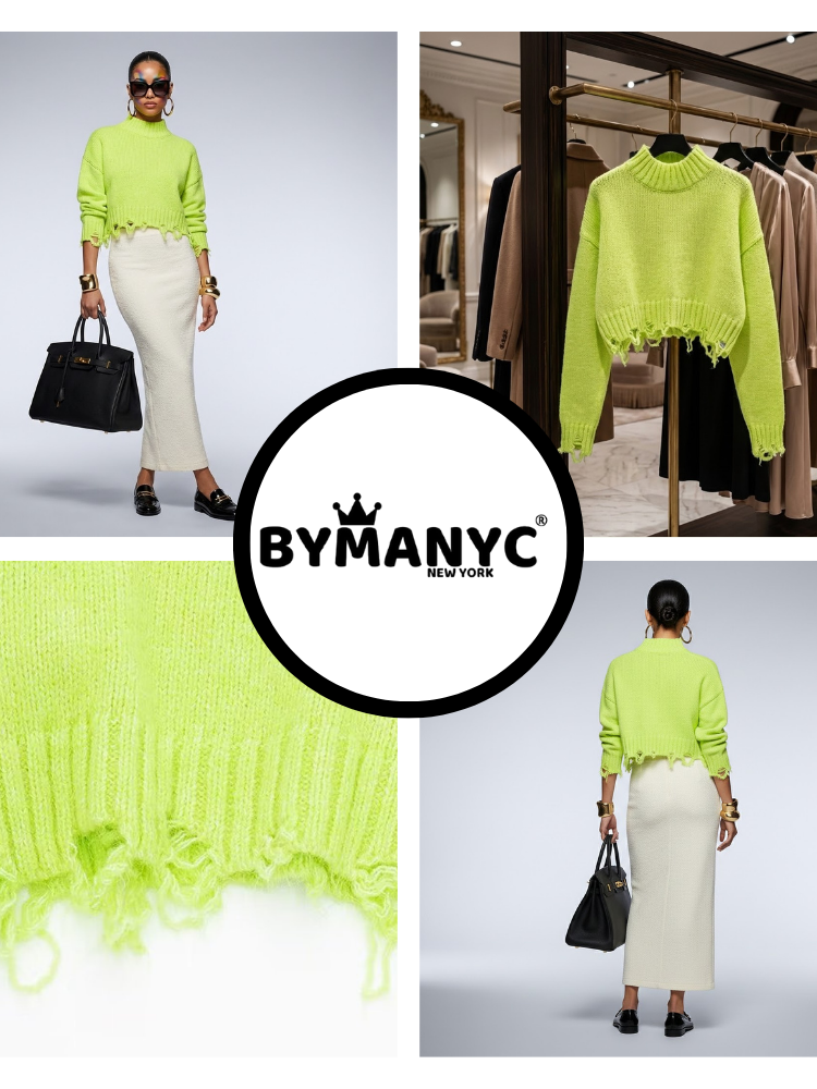 Women's Eco Knitwear BATTERY PARK NY CITY Collection BYMANYC ® New York