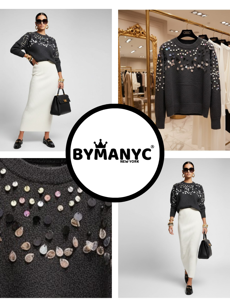 Women's Eco Knitwear KINGSBRIDGE NY CITY Collection BYMANYC ® New York