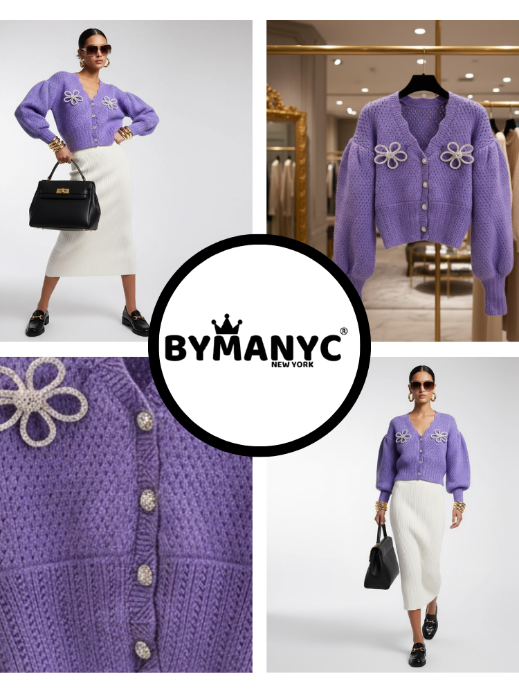 Women's Eco Knitwear OZONE PARK NY CITY Collection BYMANYC ® New York