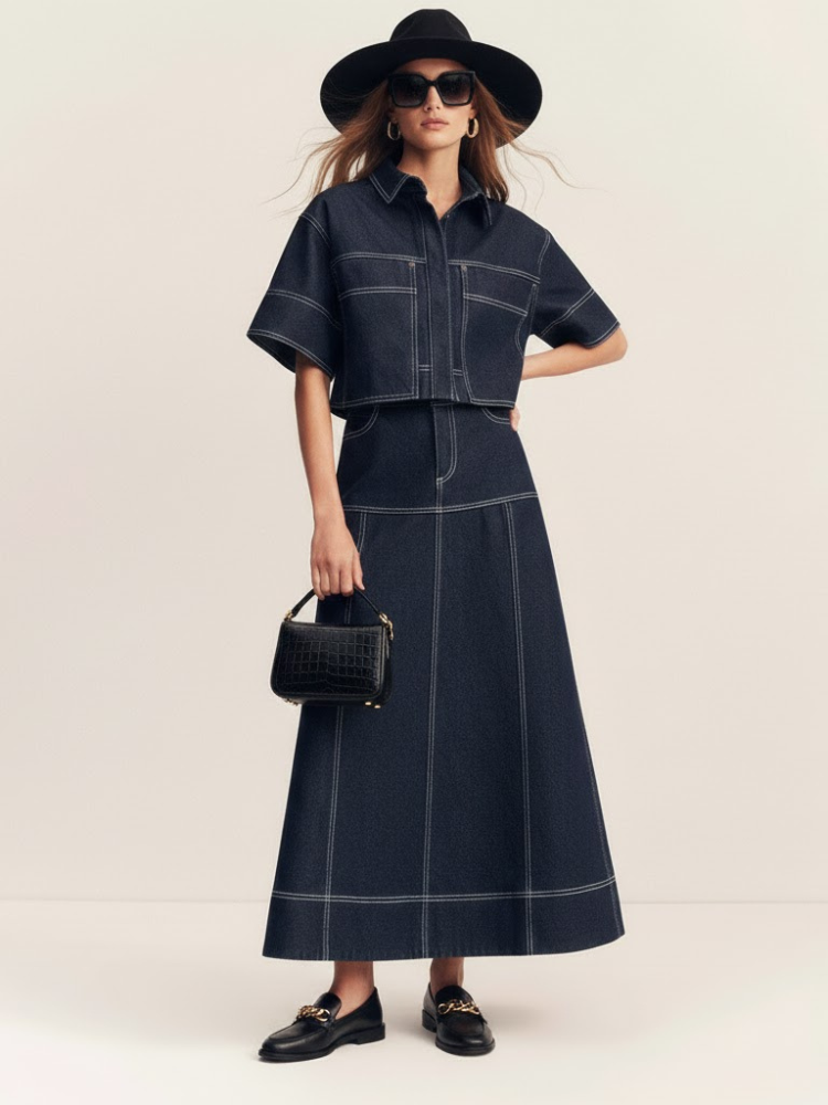 Women's Skirt and Jacket Set CHELSEA NYFW New Colecction BYMANYC ® New York