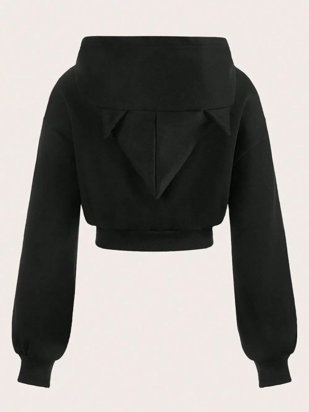 Zip-Up Cropped Hoodie | Brooklyn - BYMANYC ® New York - BYMANYC ® New York  