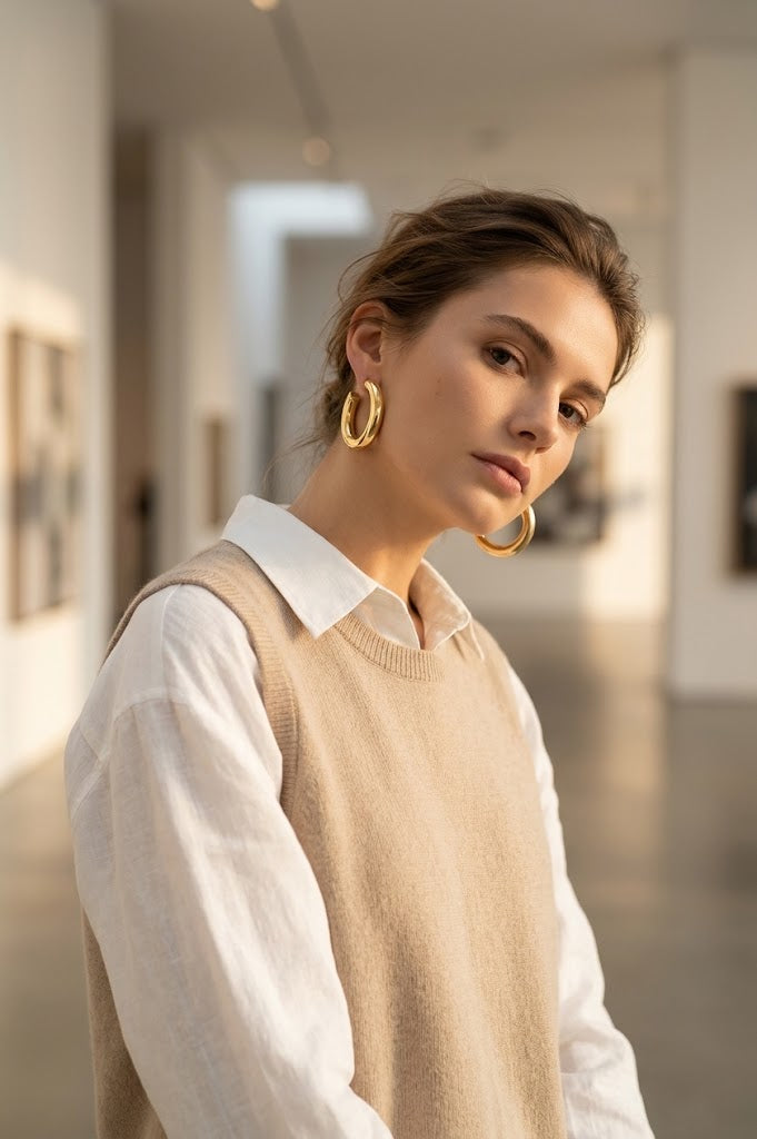 WOMEN'S EARRINGS NYC FASHION ROOSEVELT ISLAND BYMANYC ® New York