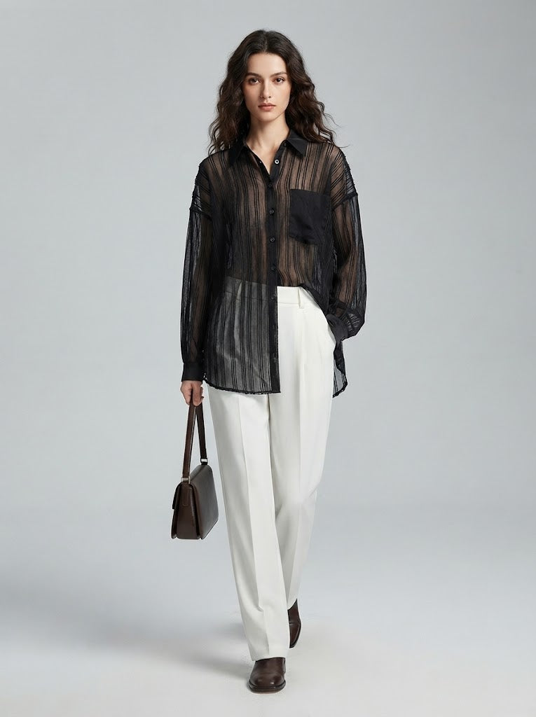 WOMEN'S BLOUSE NYC Eco-Friendly CHELSEA PIERS BYMANYC ® New York