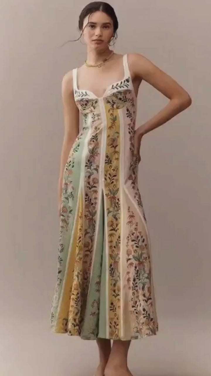 Strapless Floral Dress, The Hamptons | Women - BYMANYC ® New York