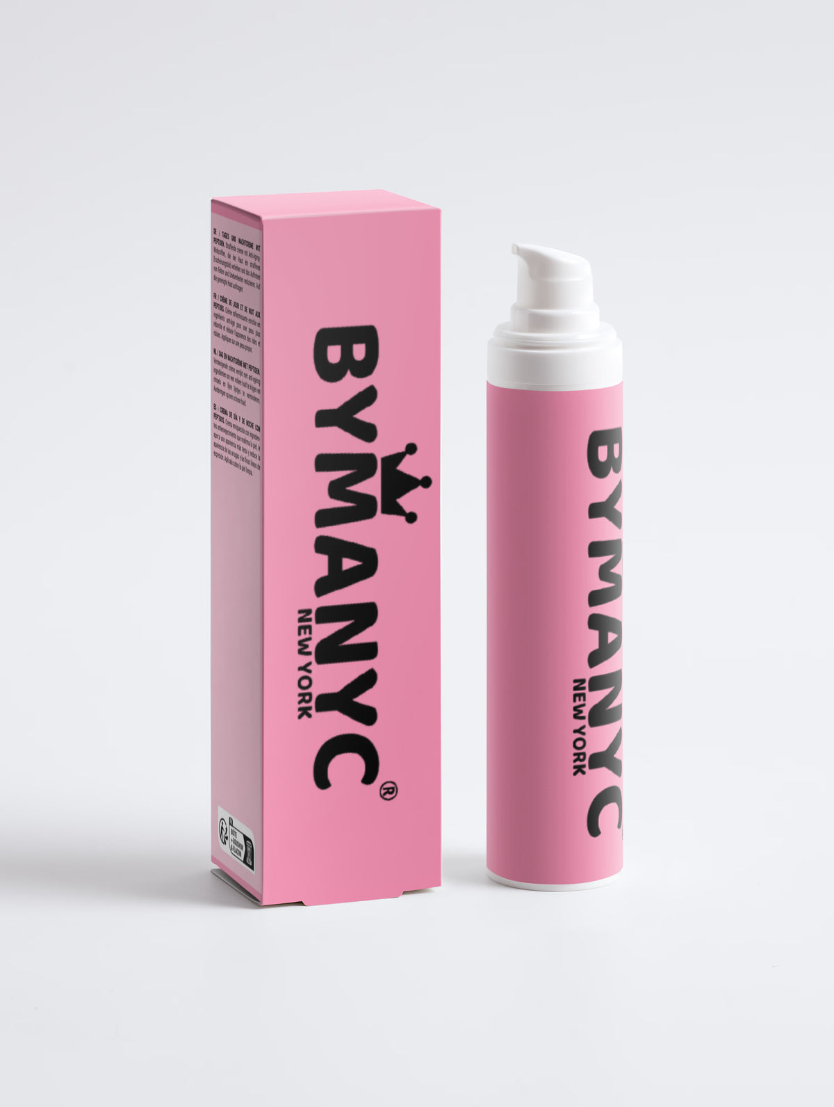 VEGAN BEAUTY Peptide Ageless AM/PM Cream Eco-Friendly BYMANYC ® New York